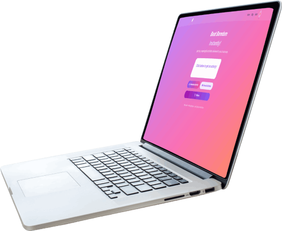 A laptop illustration